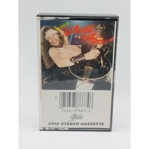 5/$25 TED NUGENT Cassette Tape GREAT GONZOS 1981 BEST OF Hard Rock CLEAR SHELL